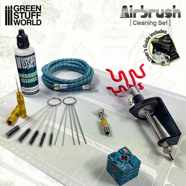 Green Stuff Airbrush Cleaning Set